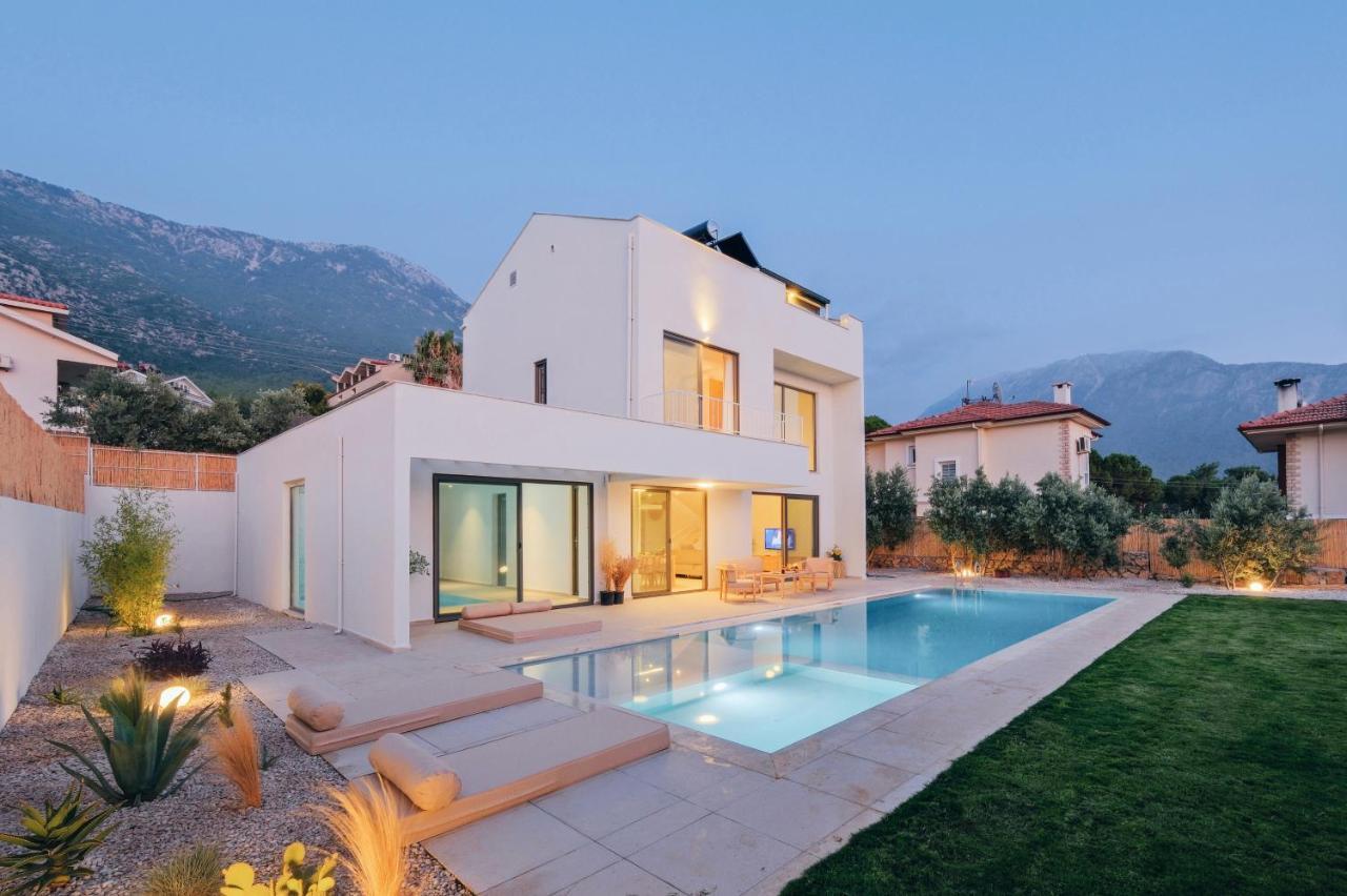 Villa Neo With 2 Private Pools, Bbq, Jacuzzi And Sauna Fethiye Bagian luar foto